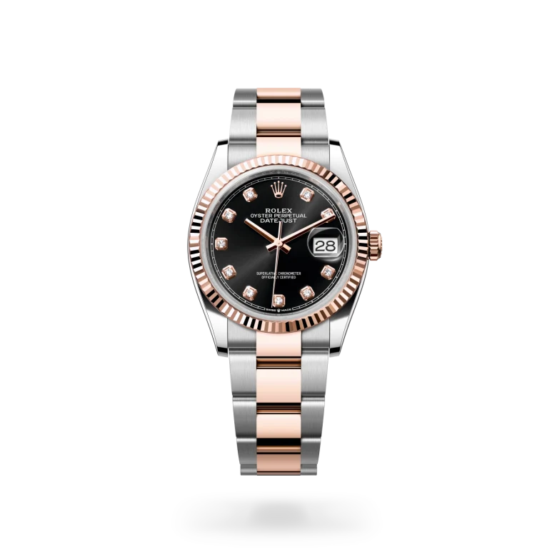 Rolex Datejust 36 Everose Gold Rolesor Oystersteel, M126231-0020